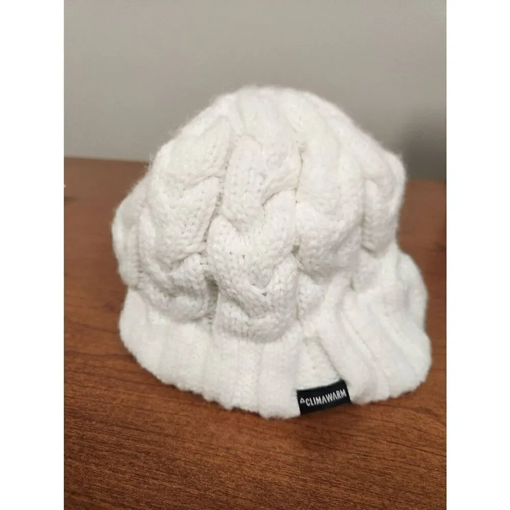 Adidas Brim Beanie White Knit Cap Hat